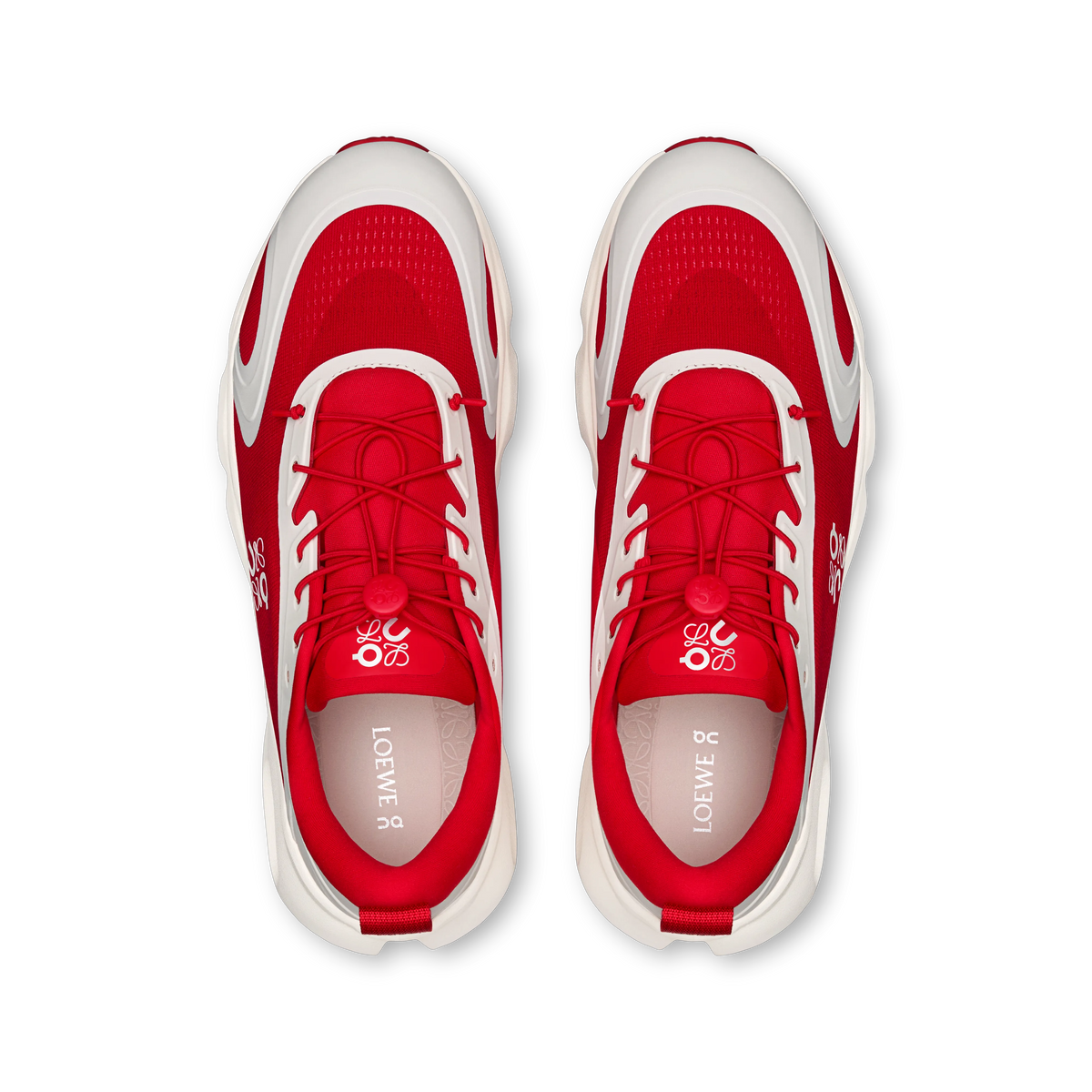 Red | Eggshell