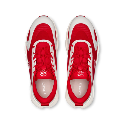 Red | Eggshell