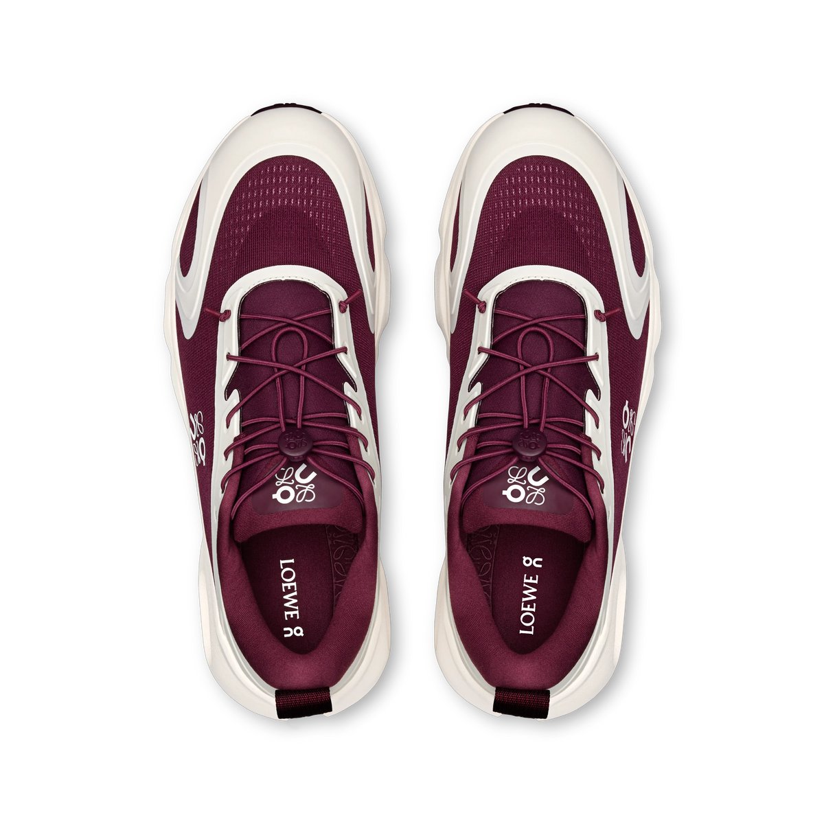 Burgundy | Eggshell