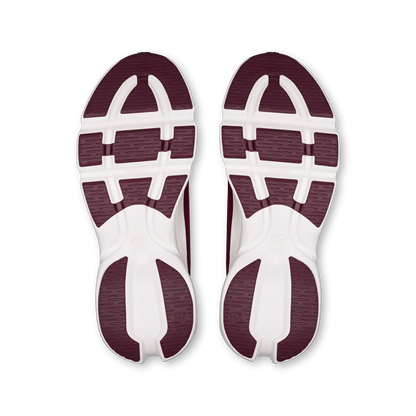Burgundy | Eggshell